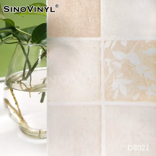 SINOVINYL Самоклеящаяся ПЭТ-цветная 3D-фольга для оконного стекла